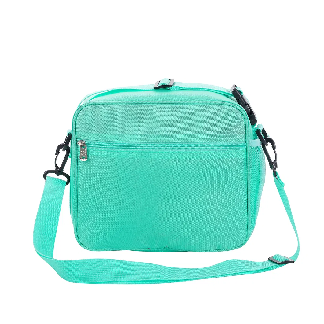 Fashion Holographic Rainbow Travel Thermal Picnic Bag Kids Portable School Insulated Food Lunch Cooler Bag for Children