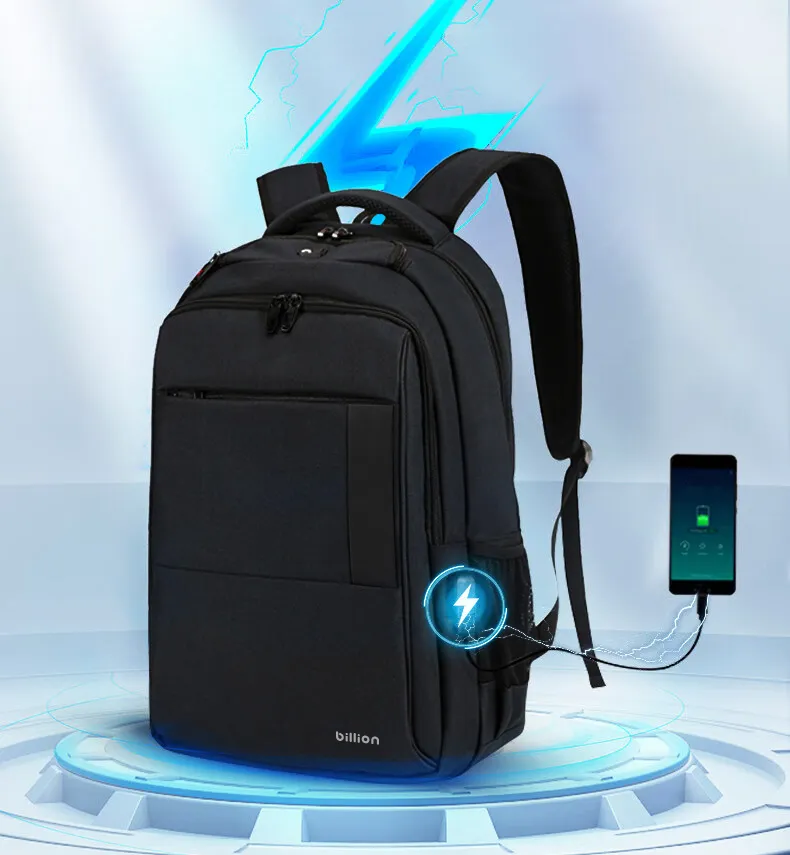 Business Backpack College School Bag Waterproof Travel Laptop Backpack for Men