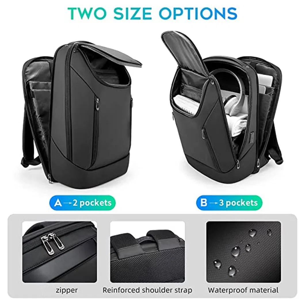 New Waterproof USB Business Laptop Backpack for 15.6 Inches Man Travel Outdoor Leisure Bag