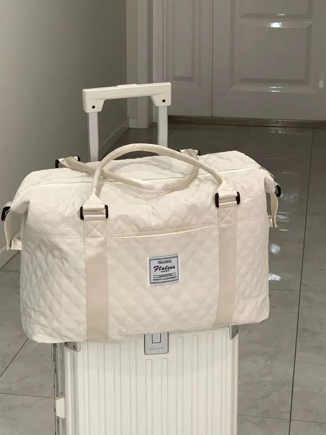 2024 Popular Travel Yoga Bag Embroidered Dry Wet Separation Bag