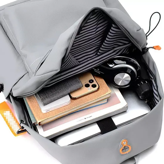 Waterproof Fashion Male Backpack 14 Inch Laptop Rucksack Business Travel Backbag School Bag