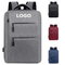 Backpack Laptop Bag Market Polyester Travel Business Bookbag Anti Theft Backpack with USB Charger Port
