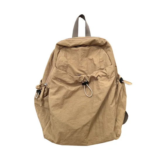 New High-Capacity Lightweight Casual Nylon Student Backpack