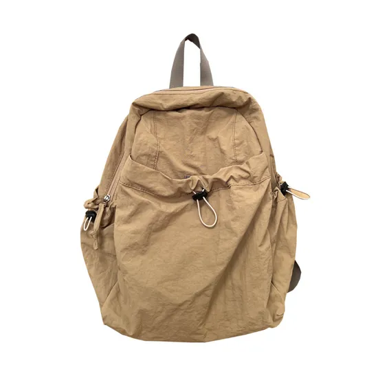New High-Capacity Lightweight Casual Nylon Student Backpack