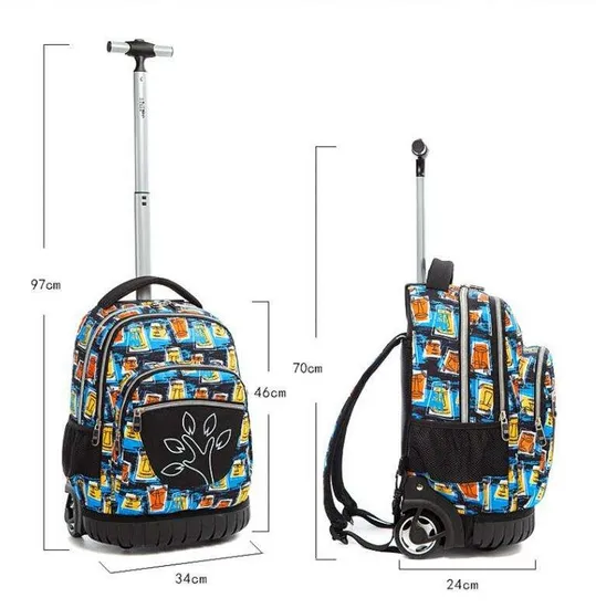 360 Wheel Trolley Luggage Bags for Kids, Kids Luggage Bag