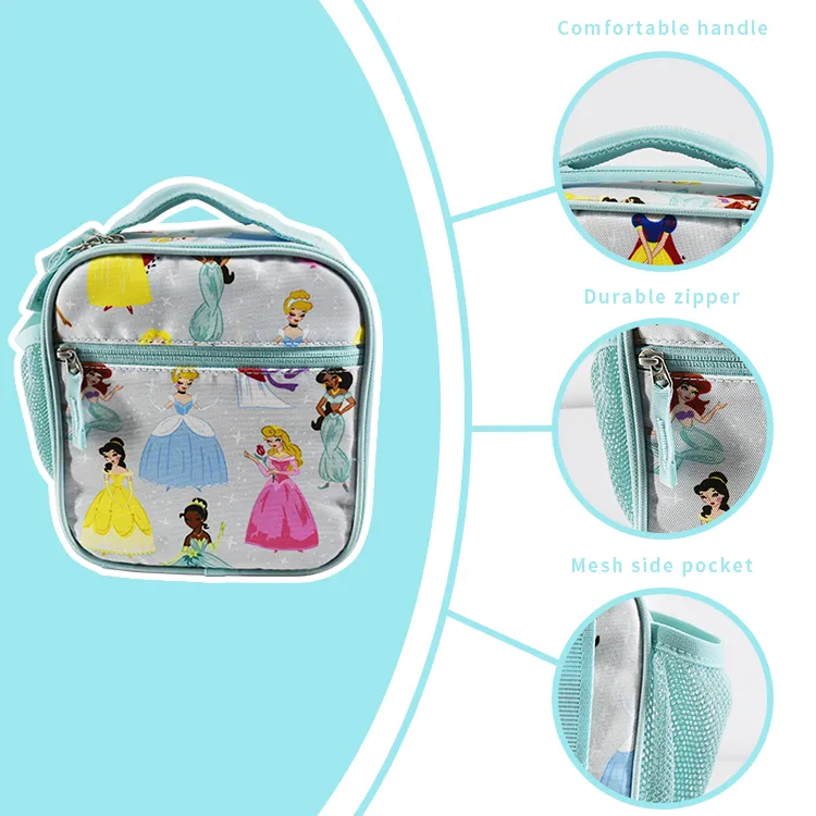 Audite Cute Kids Insulated Lunch Bags Washable/Childrens Insulated Lunch Bag
