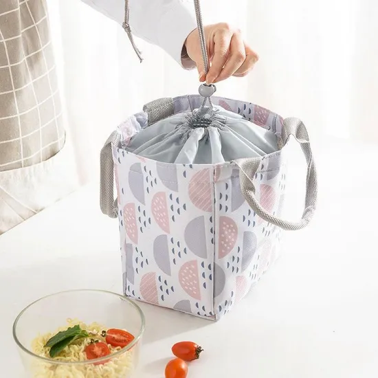 The New Oxford Buchakong Box Cooler Bag Deer with a Lunch Bag Cute Portable Meal Bag Handbuka