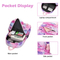 Custom Logo Polyester Children Bags Kids School Backpack for Girls Boys Waterproof Bag Customized