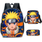 Factory Custom School Student 3 PCS Backpack Sets Backpack Shoulder Bag Pencil Case