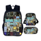 Factory Primary and Secondary School Student Bag Three Piece Toilet Game Backpack Set