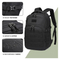 Black Polyester Waterproof Big Capacity Tactical Backpack Bags for Men Travel Outdoor