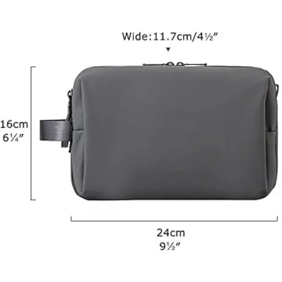 Customized Logo Large Capacity Business Travel Toiletries Makeup Bags