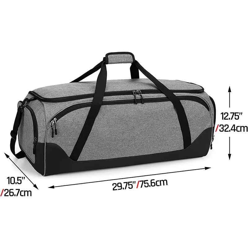 Customized Tennis Bag Suitable Large Capacity Racket Luggage Duffle Bag Shoulder Crossbody Bag