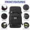 Factory Customized Outdoor Tactical Style Camouflage Large Capacity Skiing Boots Backpack