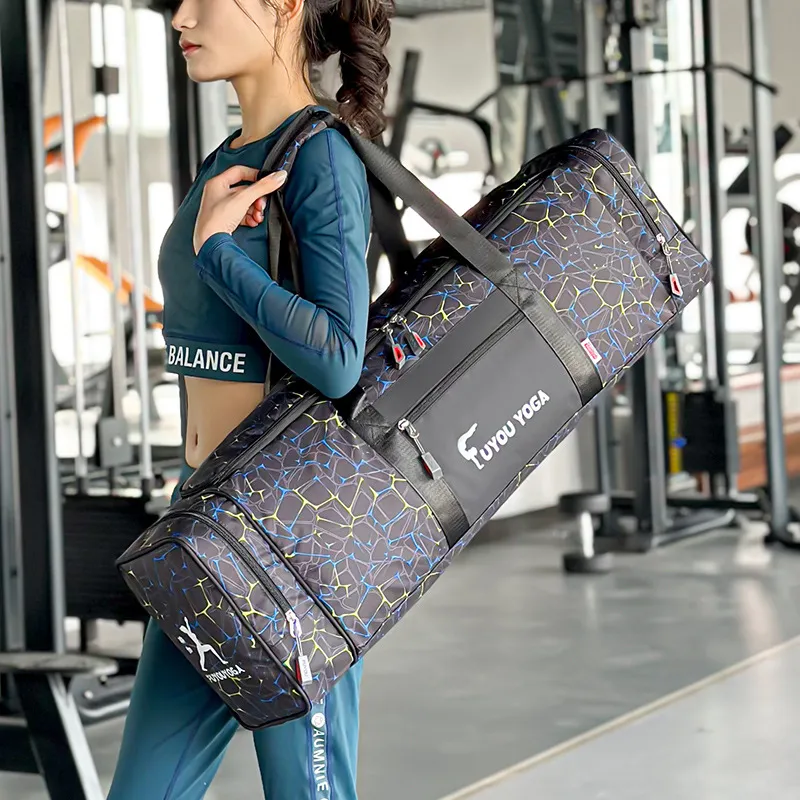 2024 Spring New Yoga Mat Storage Bag Multi Functional Yoga Large Capacity Sports Fitness Backpack