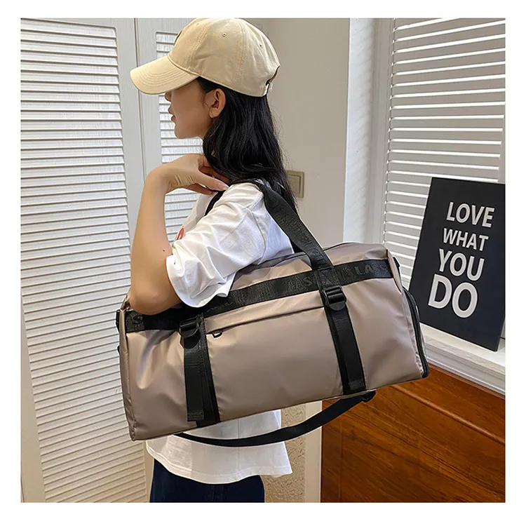 Large Capacity Travel Bag Dry and Wet Separation Portable Storage Fitness Bag
