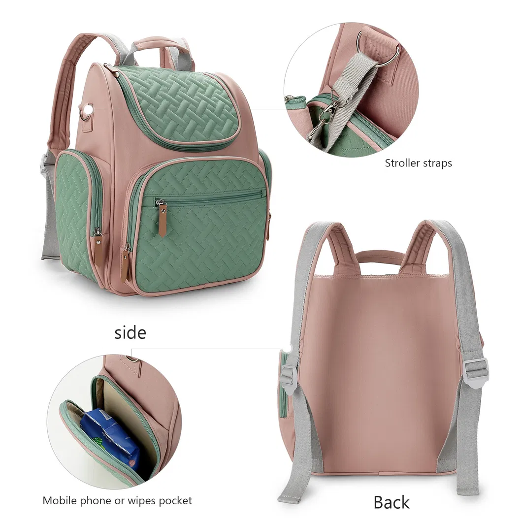 2023 New Mommy Bag Mother Baby Backpack Lightweight Portable Large Capacity Backpack