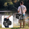 2024 New Fishing Gear Luggage with Rod Frame Waterproof Fishing Gear Storage Bag with EVA Anti Slip Base