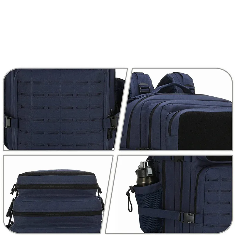 Customized Tactical Backpack Waterproof Oxford Cloth Belt Outdoor Hiking Backpack