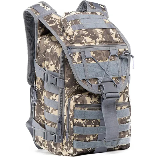 Tactical Style Camouflage Style Hiking Camping Backpack