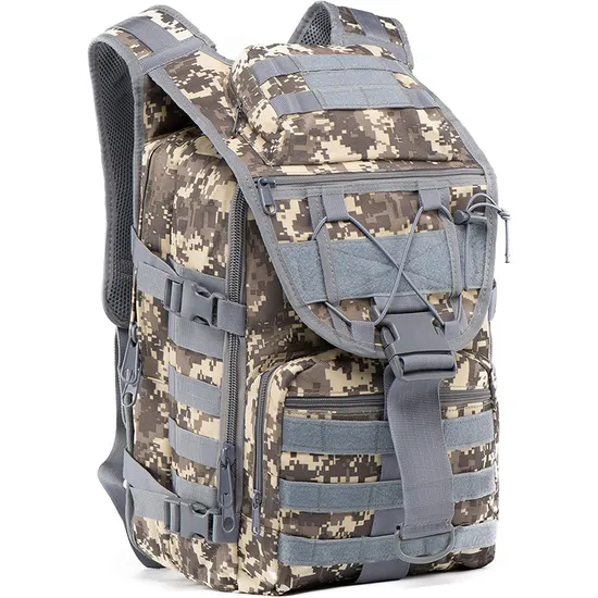 Tactical Style Camouflage Style Hiking Camping Backpack