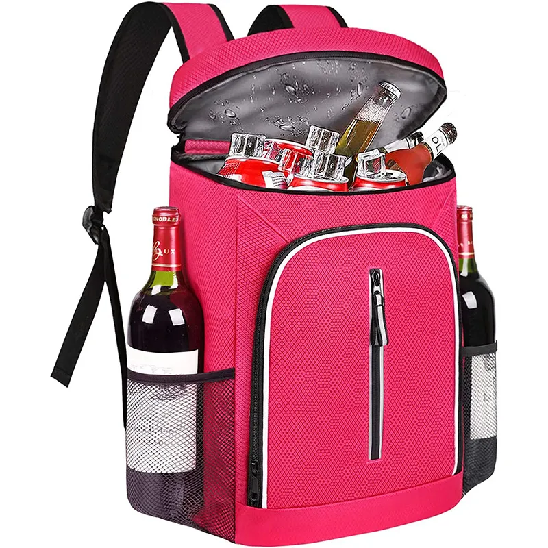 Customized New Outdoor Travel Camping Large Capacity Ice Bag Beer Red Wine Cooler Bag Backpack