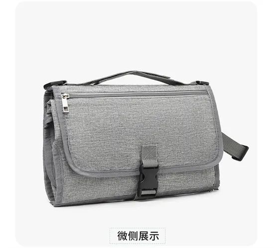 Baby Convenient Diaper Bag Changing Diaper Storage Bag One Shoulder Folding Mommy Bag