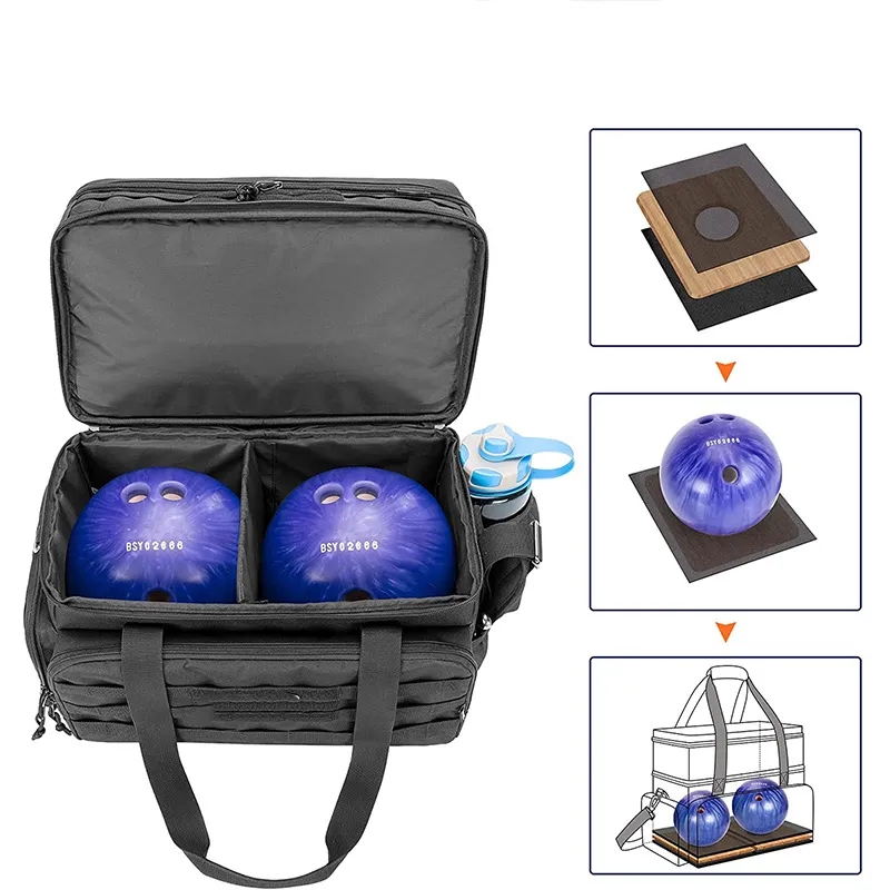 Customized New Tactical Style Bowling Bag Single Ball Bowling Handbag