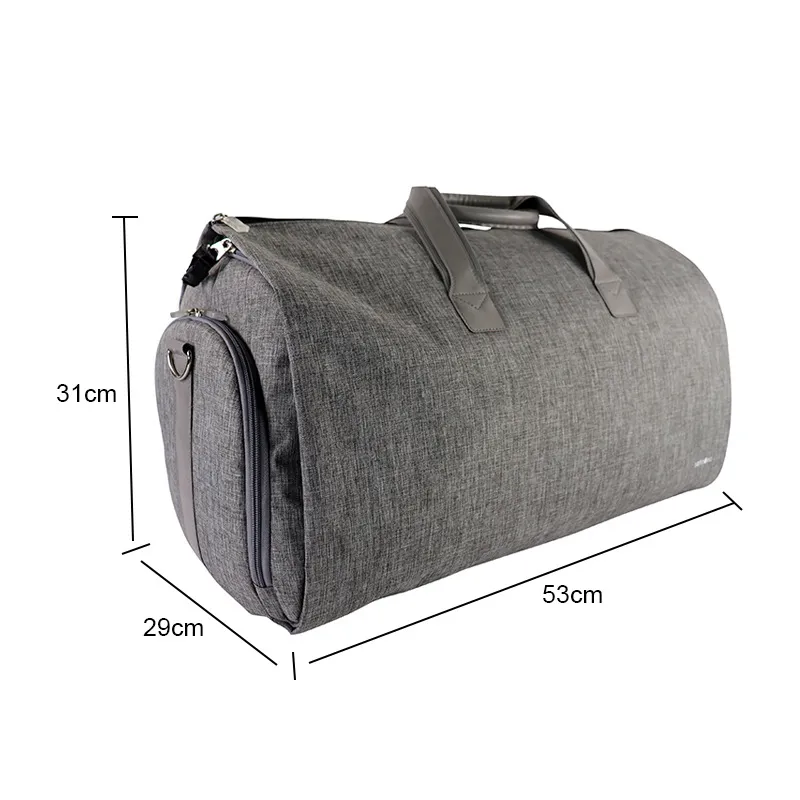 1680d Oxford Folding Travel Customized Luggage Bag Pull Rod Luggage Handheld Men&prime;s Suit Bag