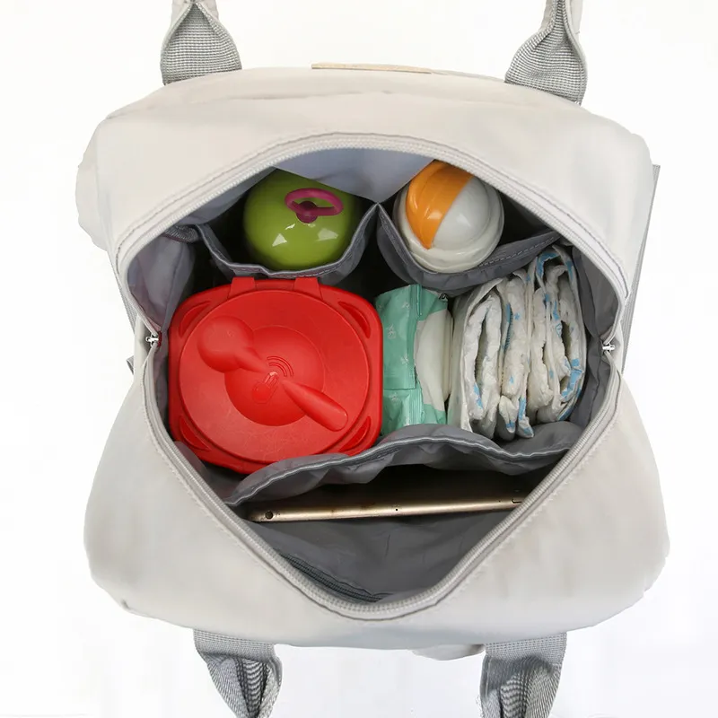 Mommy Bag Large Capacity, Lightweight Multifunctional Dry and Wet Separation Anti-Theft Diaper Backpack