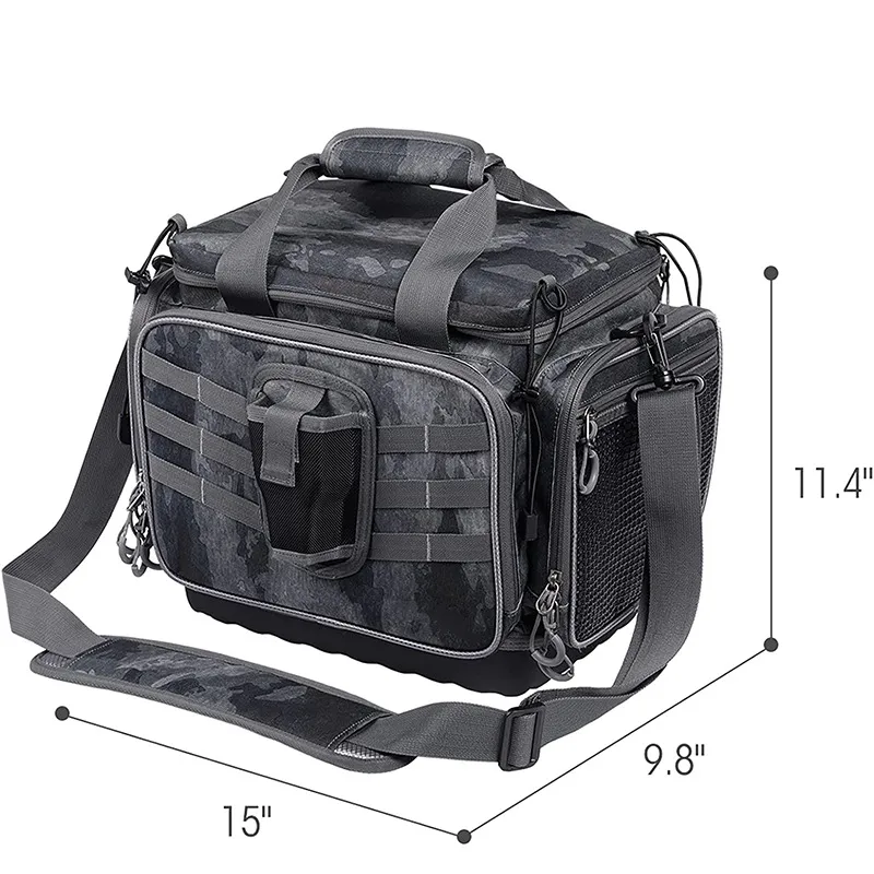 Factory Customized Fishing Gear Large Waterproof Fishing Storage Bag