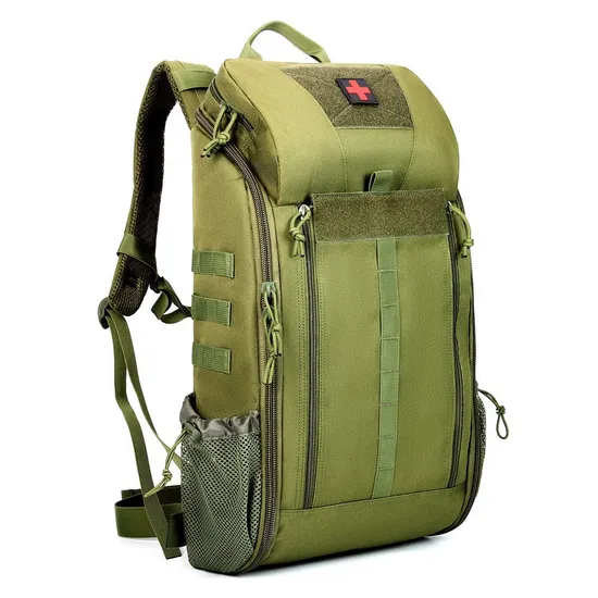 Tactical Outdoor Medical Backpack Large Capacity Camping Mountaineering Backpack