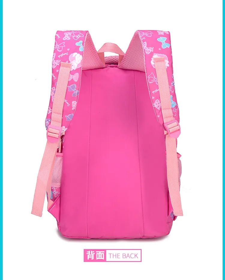 Large Capacity Waterproof Lightweight Backpack Set for Primary and Secondary School Students
