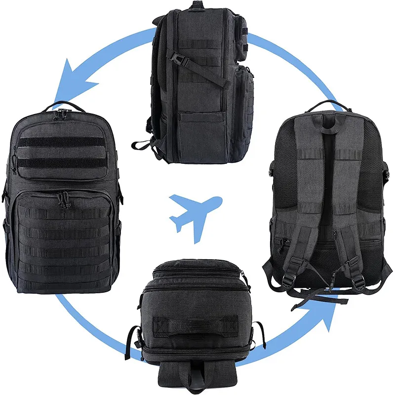 Factory Customized Multi Pocket Tactical Style Camouflage Outdoor Tactical Backpack