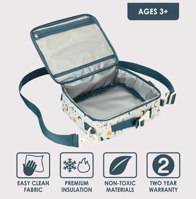 Cartoon Insulated Thermal Lunch Box Bag for Kids School Food Cooler Bag