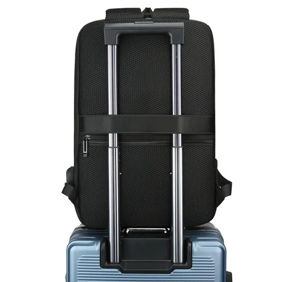 Factory Customized Multifunctional Business Backpack with USB Charging Port 15.6-Inch Leisure Computer Backpack