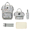 Mommy Bag Multi Functional Large Capacity Handbag Three Piece Set Mother Bag