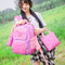 New Three Piece Set of Casual Waterproof Lightweight Backpack for Primary and Secondary School Students