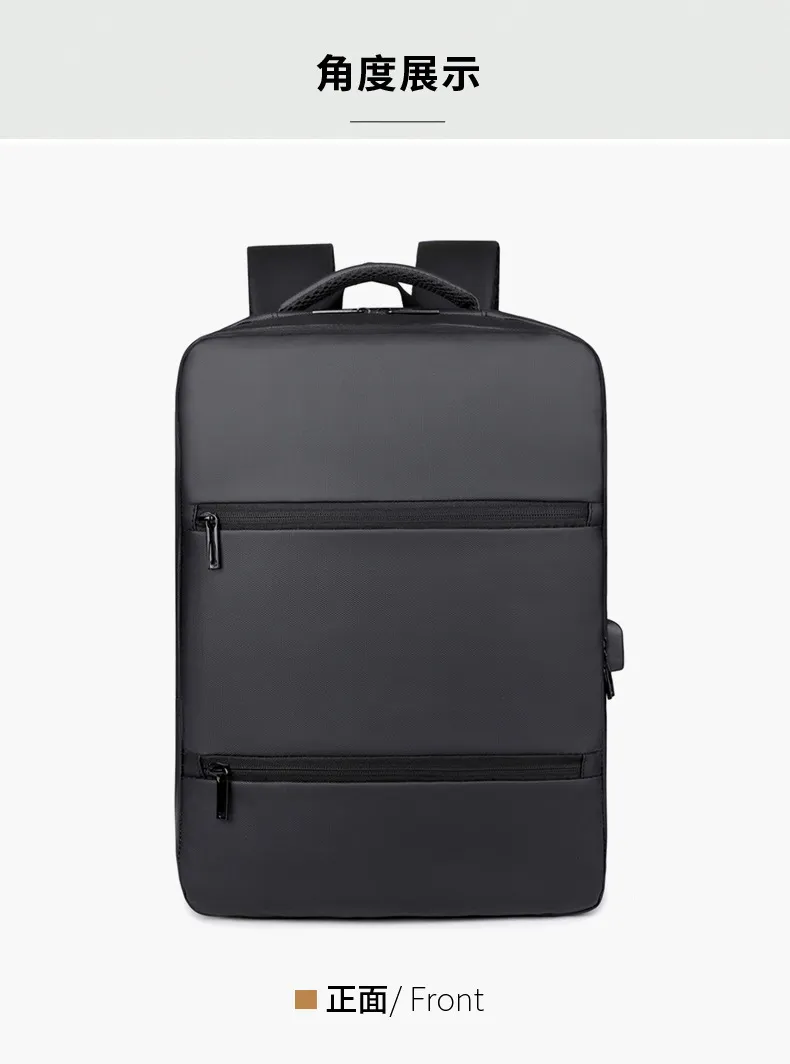 Factory Customized Casual Business Backpack Men&prime;s High-Capacity Computer Backpack