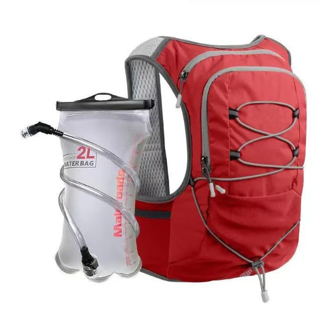 Custom Marathon Running Vest Cycling Sport Hydration Bag Backpack