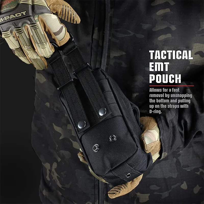 Multi Functional Tactical Waist Bag Outdoor Mountaineering Rescue Medical Kit Accessory Bag