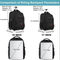 Waterproof Wheeled Travel Laptop Backpack Carry on Luggage Bag Trolley Suitcase Business College School Computer Rolling Backpack