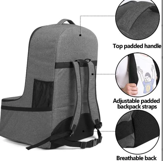 Lightweight Car Kids Baby Padded Seat Travel Car Seat Travel Bag