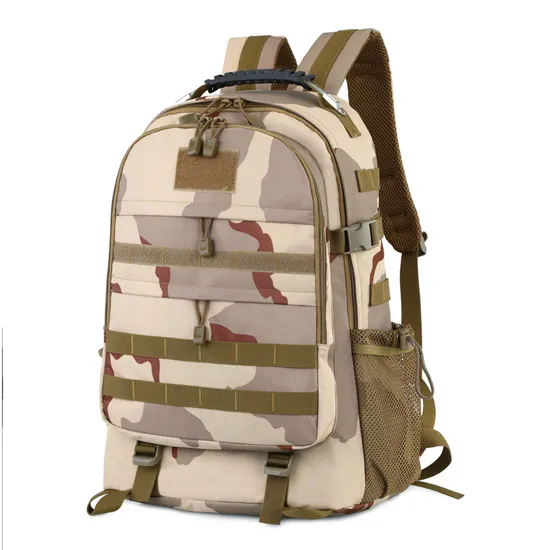 Camouflage Outdoor Backpack Tactical Bag Mountaineering Bag Hiking Travel Bag