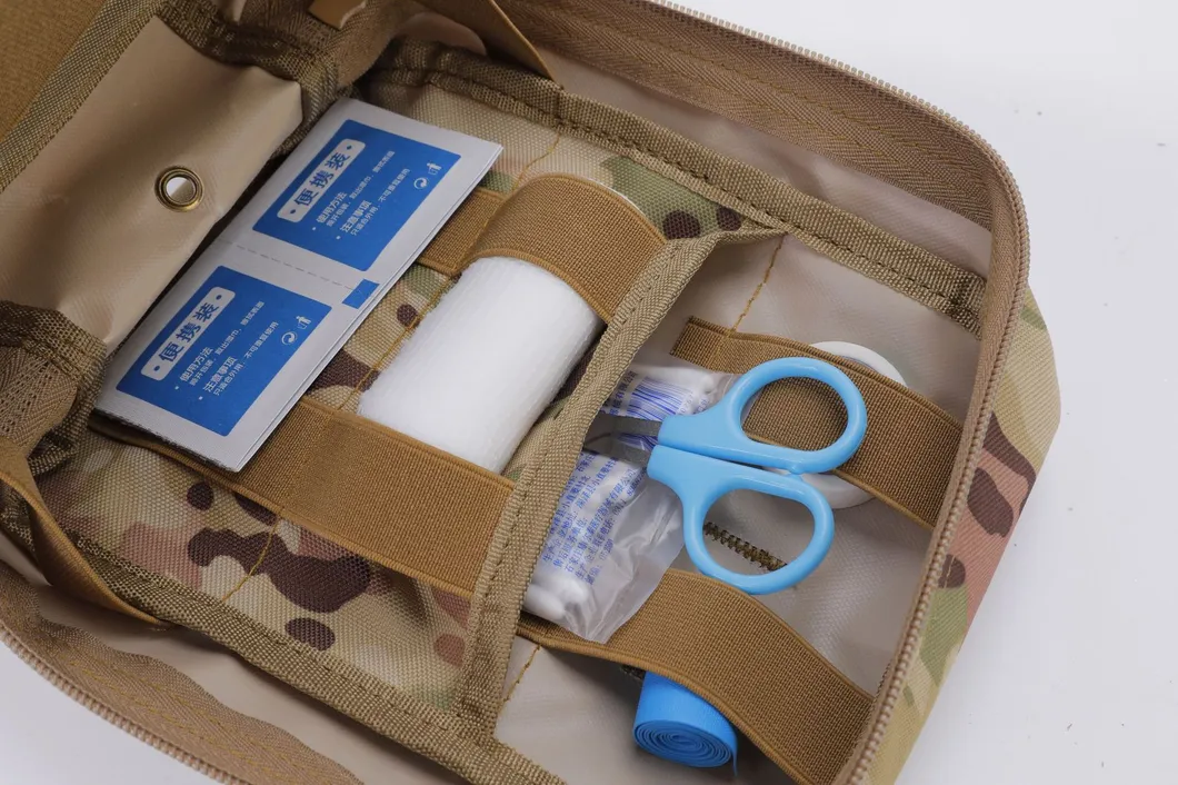 Outdoor Medical Kit First Aid Kit Storage Waist Portable Multifunctional Camouflage Tactical Bag
