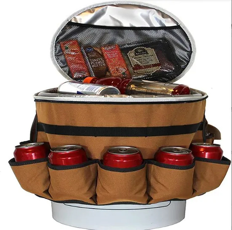 Factory Custom Picnic Thermal Insulation Lunch Bottle Cooler Bag