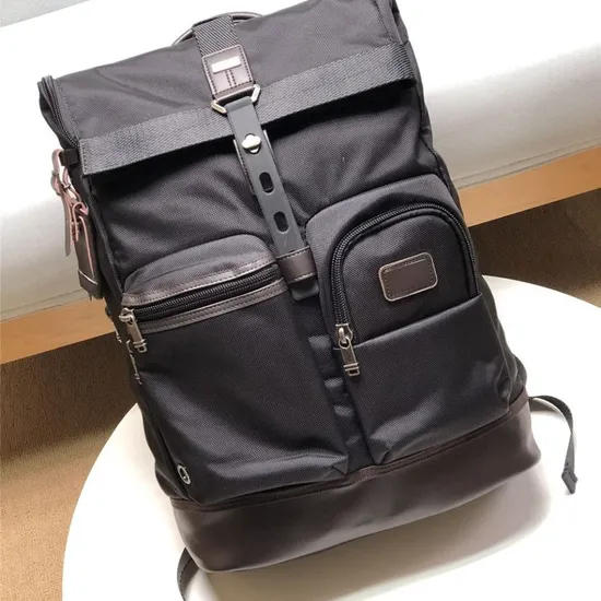 Men′s Backpack Business Leisure Computer Backpack Large Capacity Travel Bag