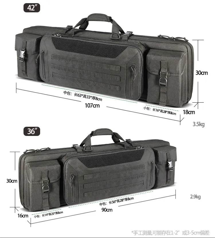 Factory Customized Outdoor Camouflage Tactical Gun Bag Handbag