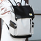 15.6-Inch Computer PU Backpack Large Capacity Splash Proof Backpack