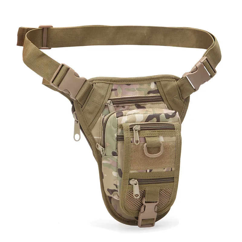 Outdoor Multifunctional Camouflage Sports Waist Pack Tactical Leg Pack
